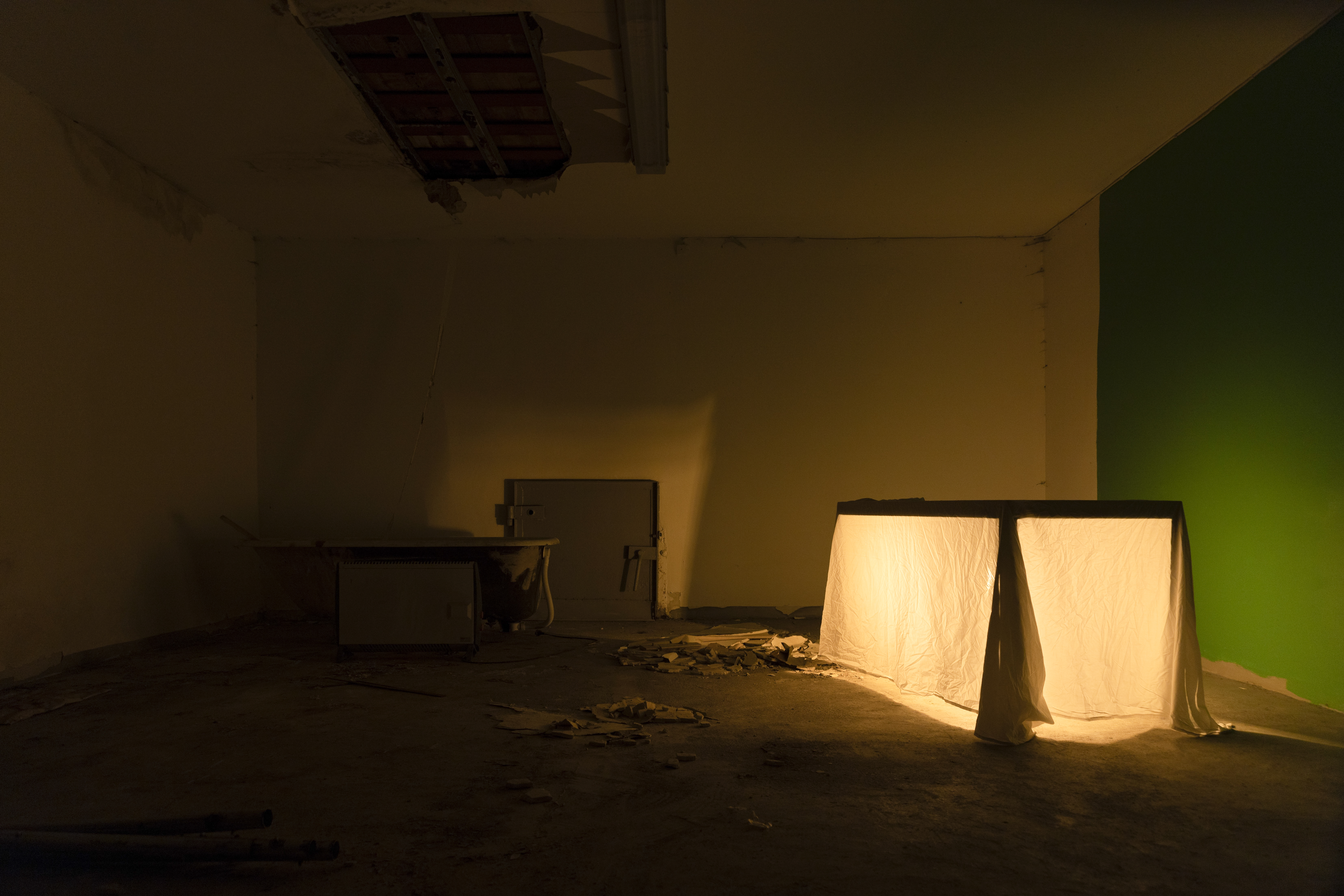 Finding Comfort in the Uncomfortable — installation view